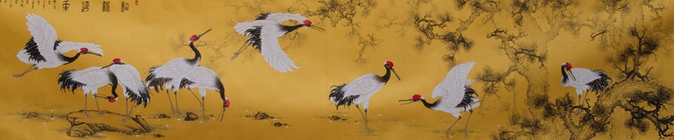 南海籍澳门画家王煜花鸟画赏析